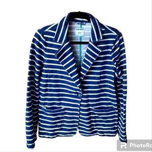 Old Navy Striped Jacket Blazer